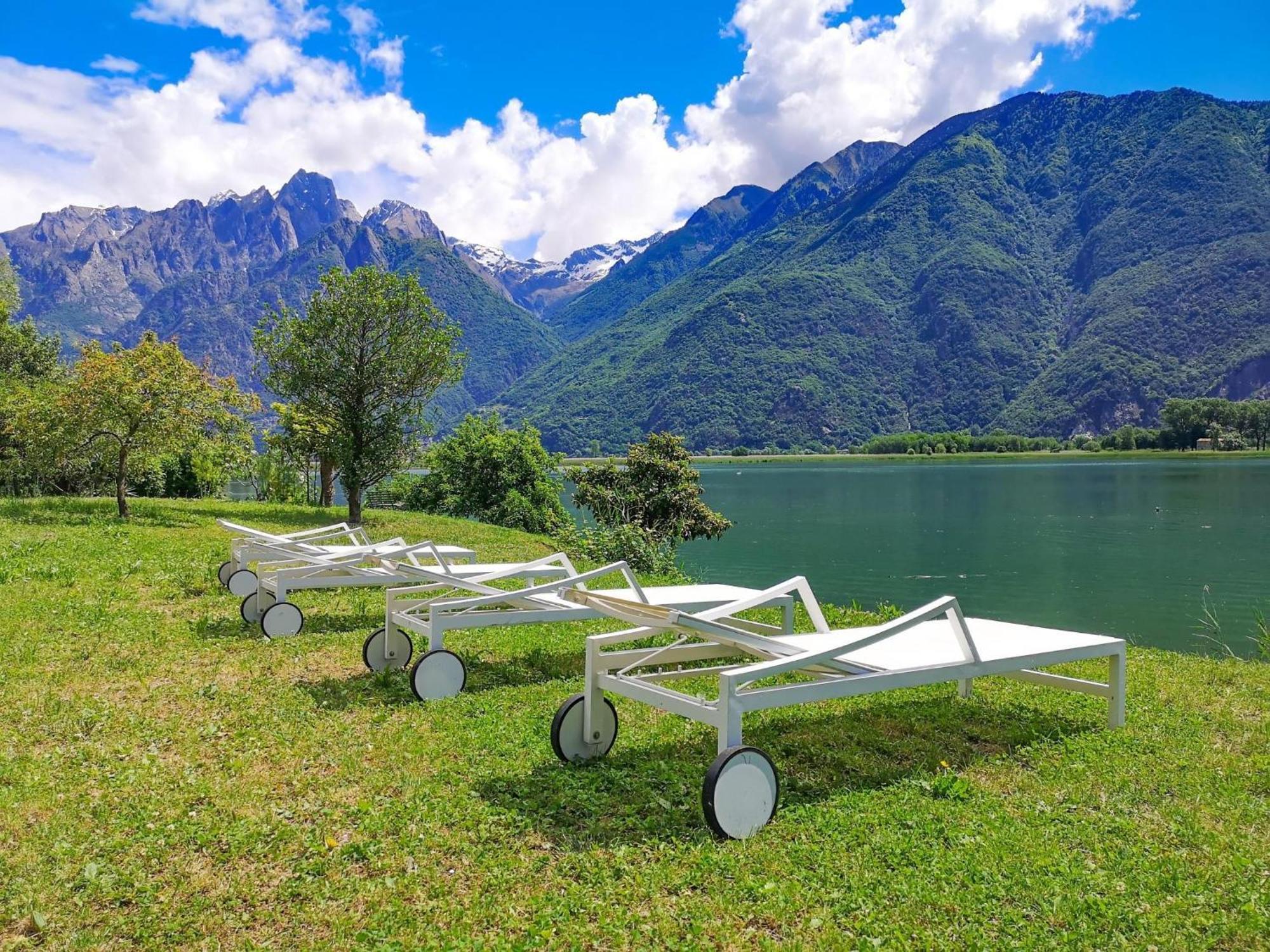 Dascio Emotion Ferienwohnung Mit Terrasse Am See Luaran gambar